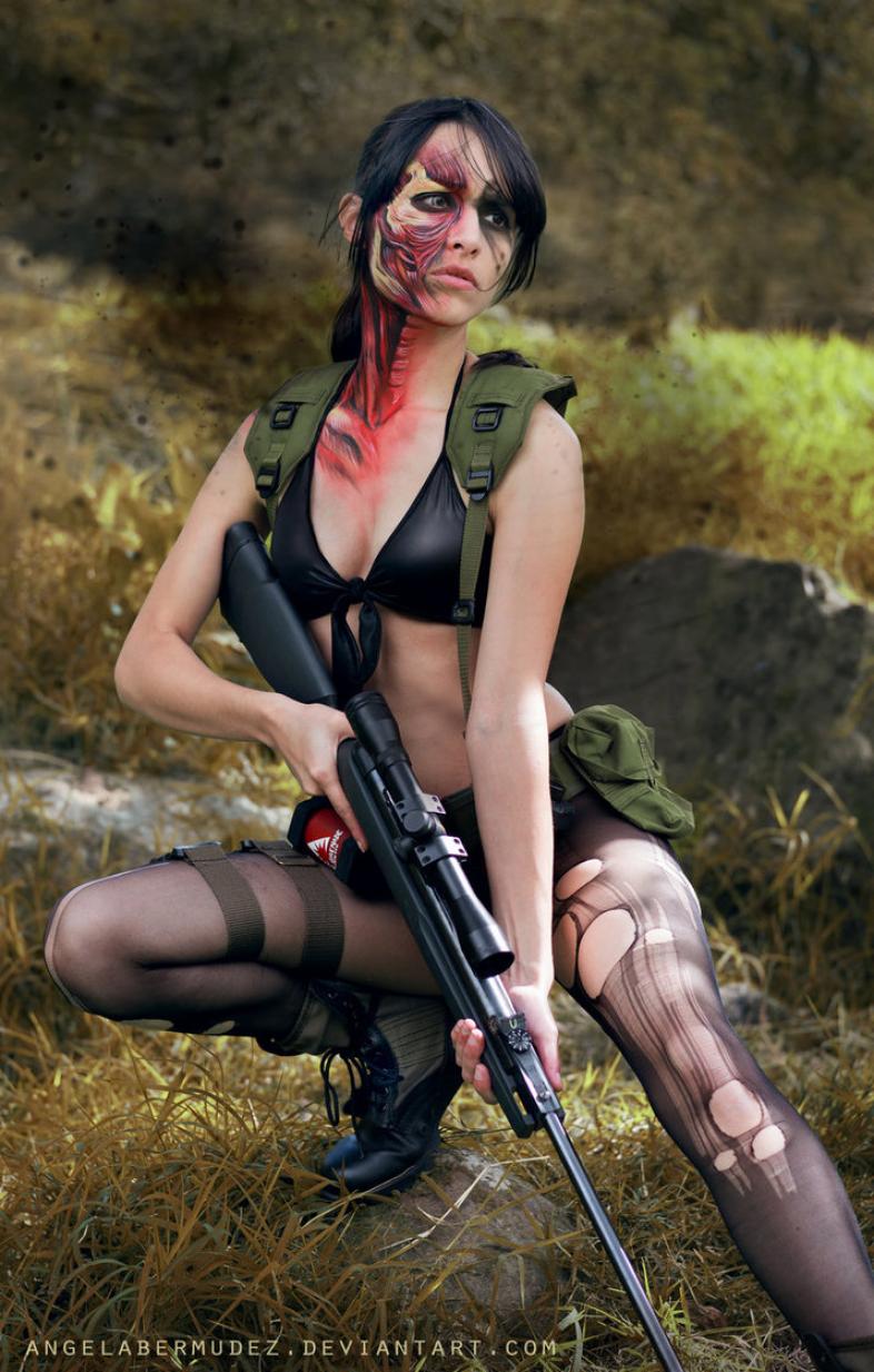The T. reccomend mgs5 quiet cosplay