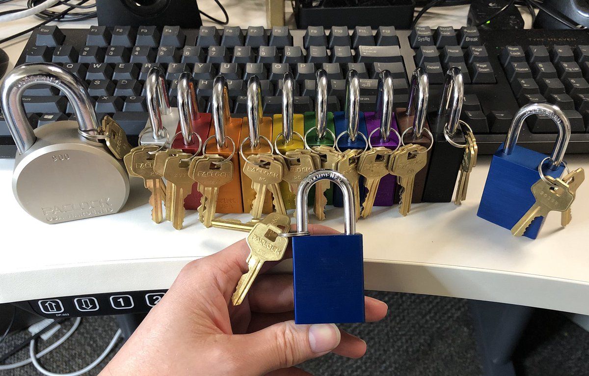 Lock key
