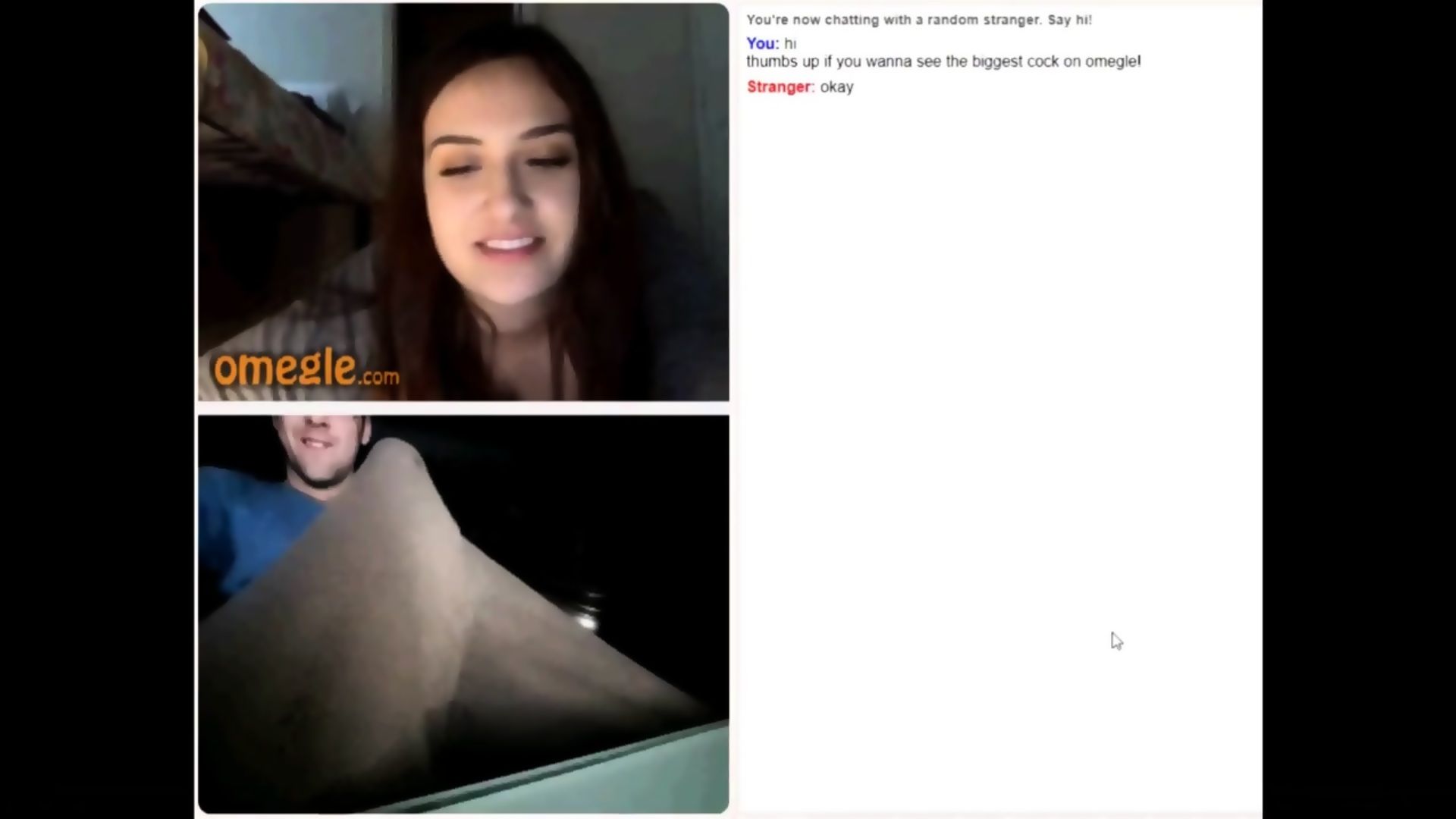 Trinity recommendet omegle dick flash