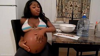 Pregnant vore belly