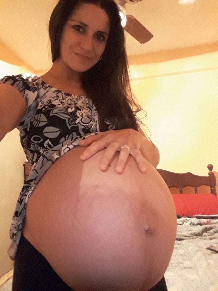 Heavily pregnant fucking