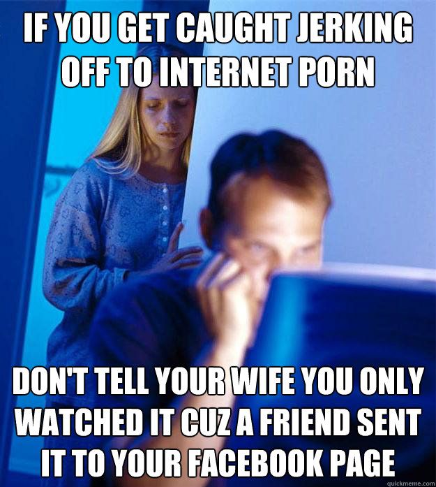 Wife getting watching jerk