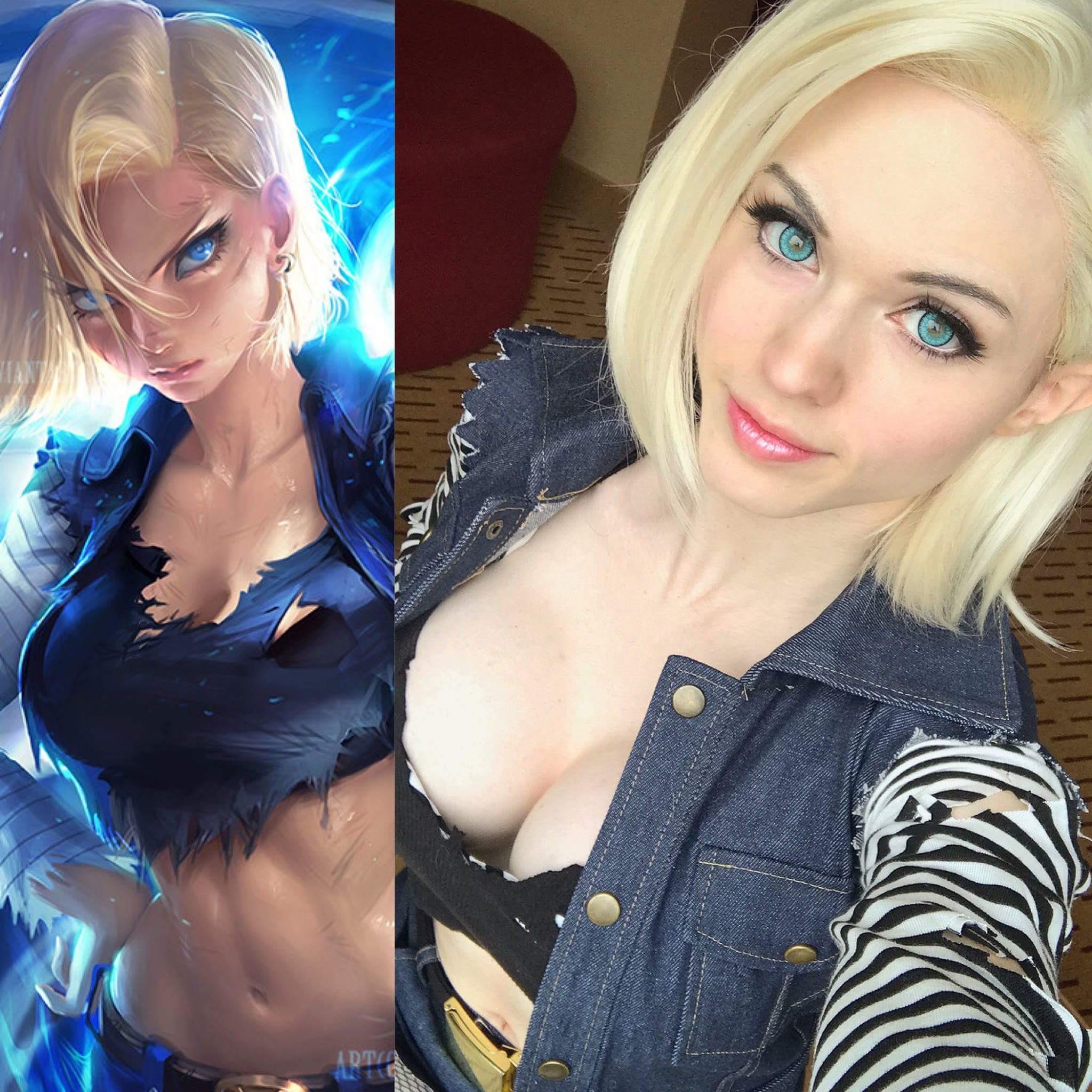 Android 18 cosplay