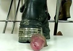 Squeaker reccomend cock trample boots