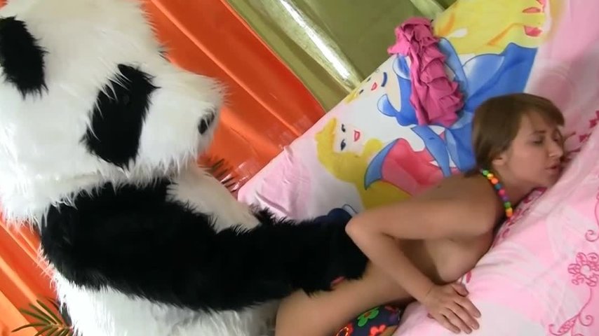 Panda gets pounded