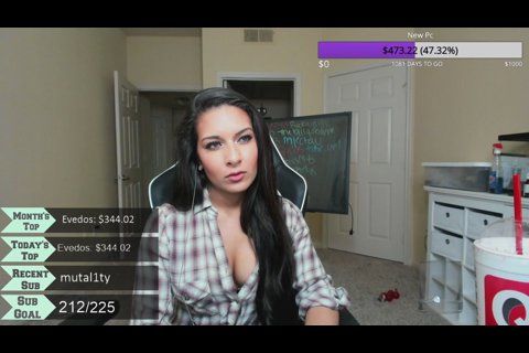 best of Again flashes tits twitch streamer