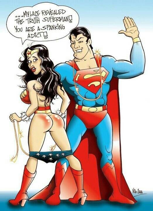 best of Getting spanked naked wonder woman
