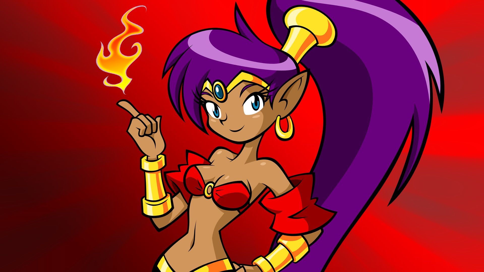 Shantae breast and butt expansion bouncing