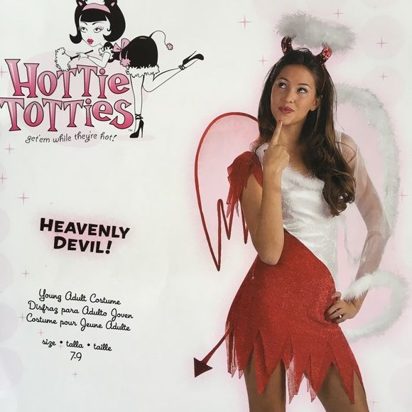 Heavenly devil adult costume