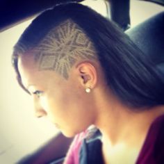 best of With Shaved designs hair