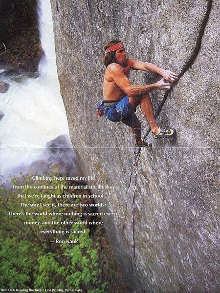 Rock climbers oral sex