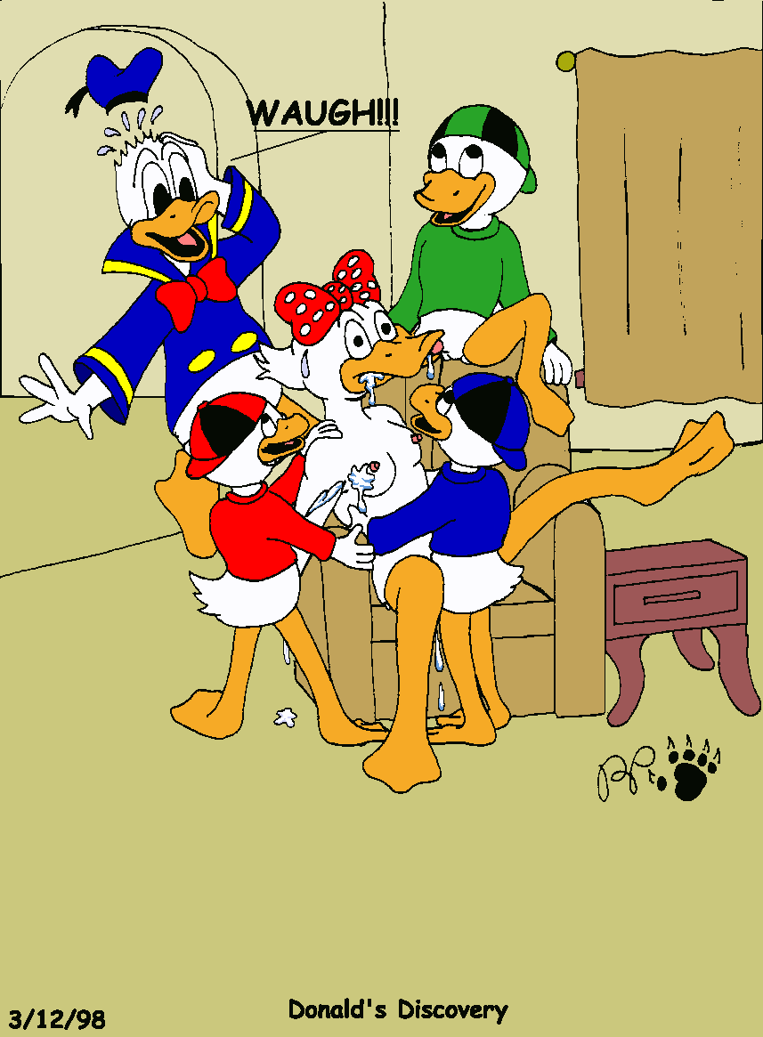 Donald duck sex pon
