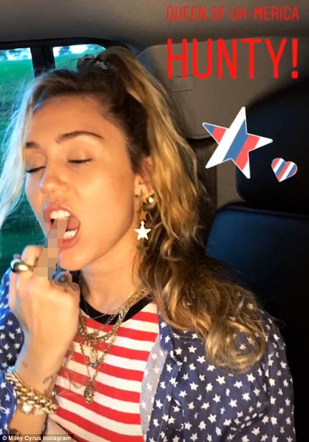 Miley cyrus nude july no shirt