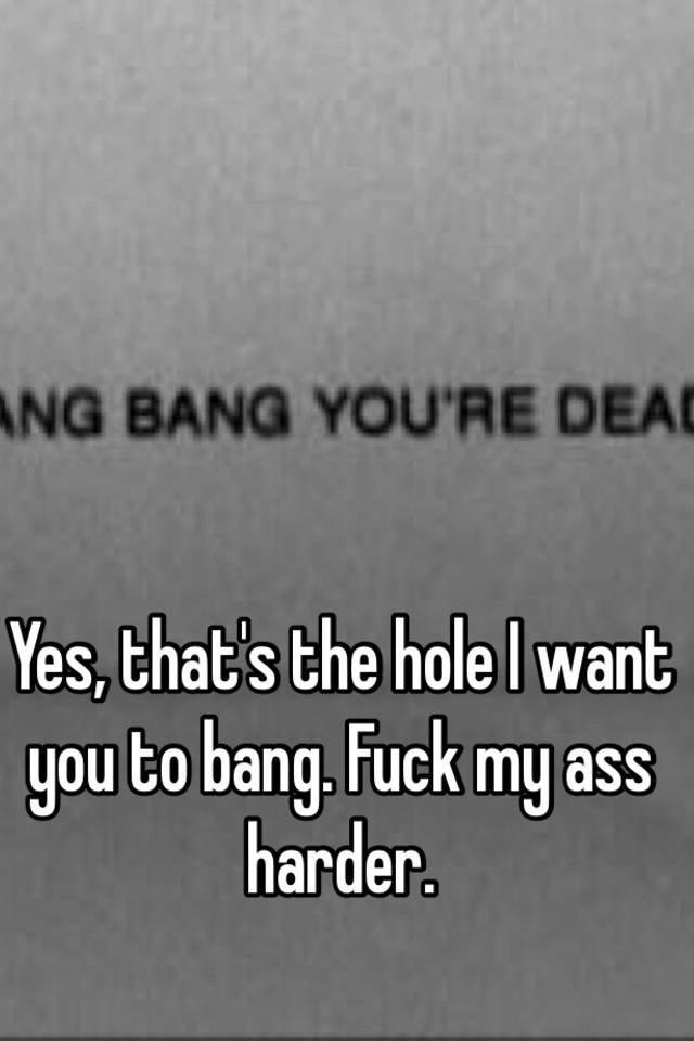 Lollipop reccomend Ass bang hole
