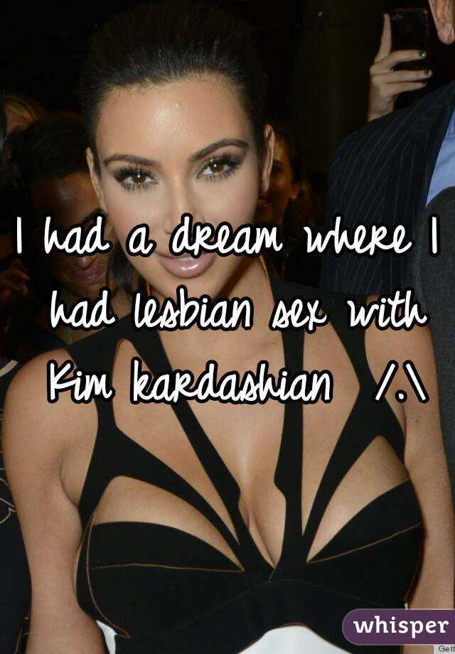 Kim kardachian and lesbian