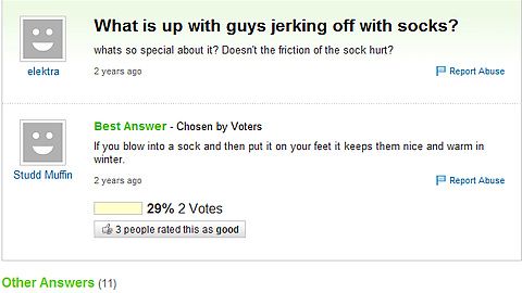 Boomerang reccomend Why do men use sock to jack off