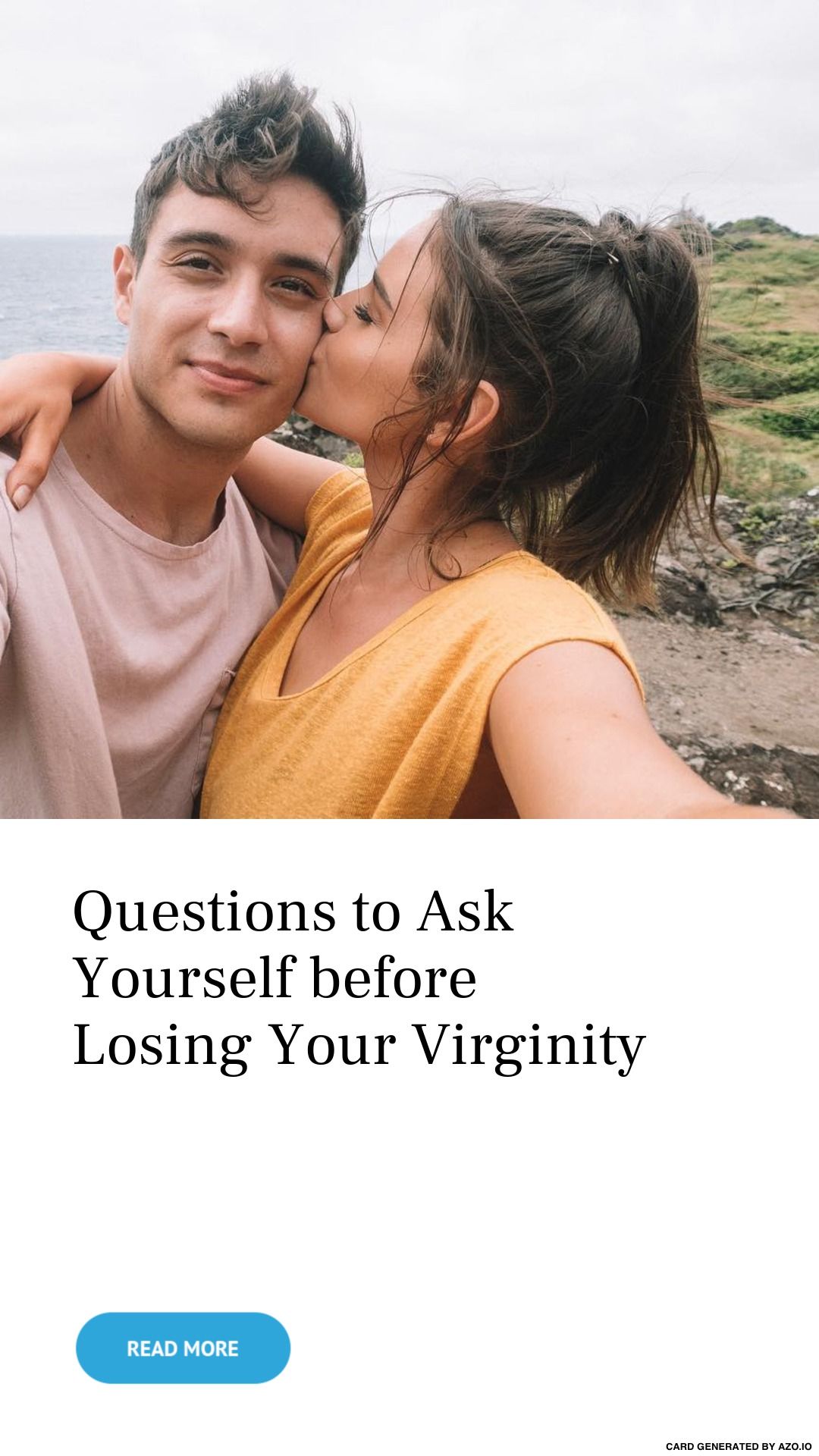 Comet reccomend Questions about losing your virginity