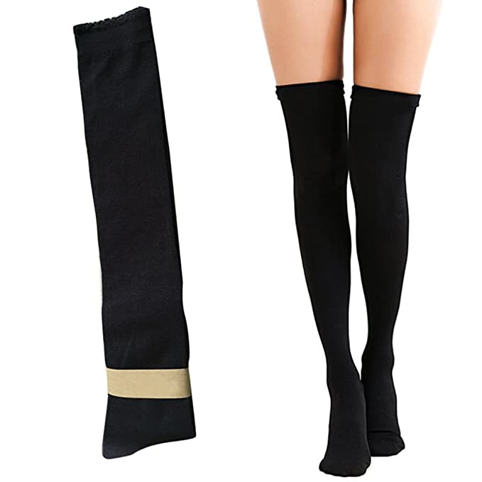 Party girls in thigh highs