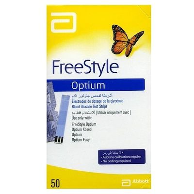 The S. reccomend Abbott free style test strips