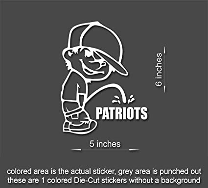 Patriots piss on giants decal