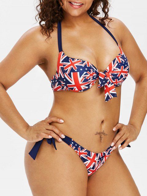 England flag bikini