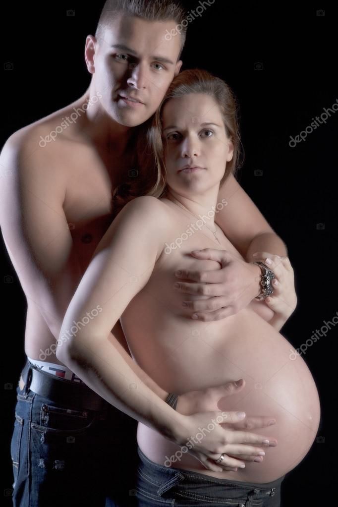 best of Wife naked Pregnant and picture husband