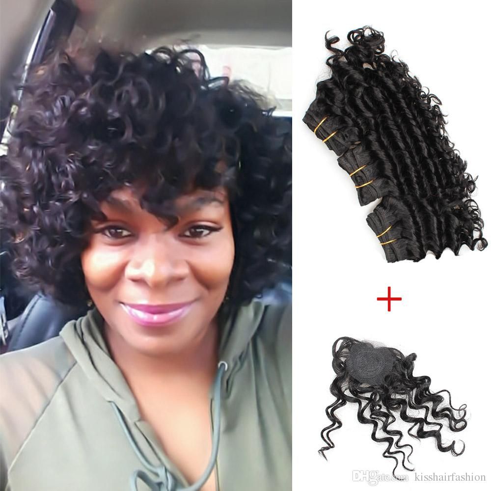 Virgin remy natural curly styles