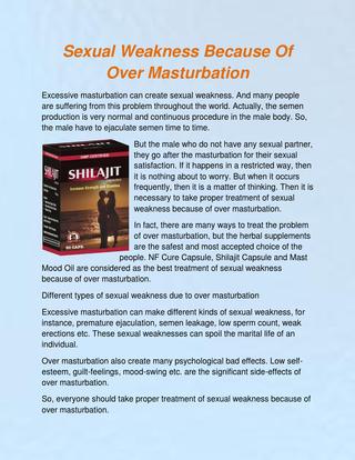 best of Of premature masturbation Bad effects
