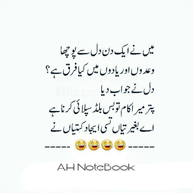 Funny friendship poetry in urdu