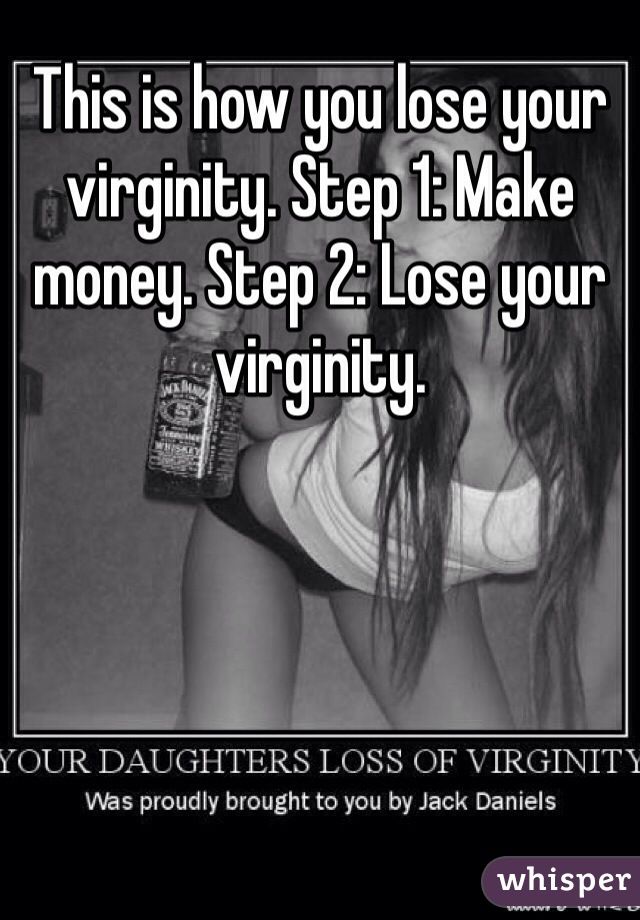 Losing virginity for money