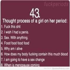 Bad M. F. reccomend Funny jokes about periods