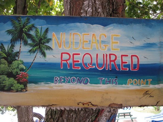 All inclusive nude dive package