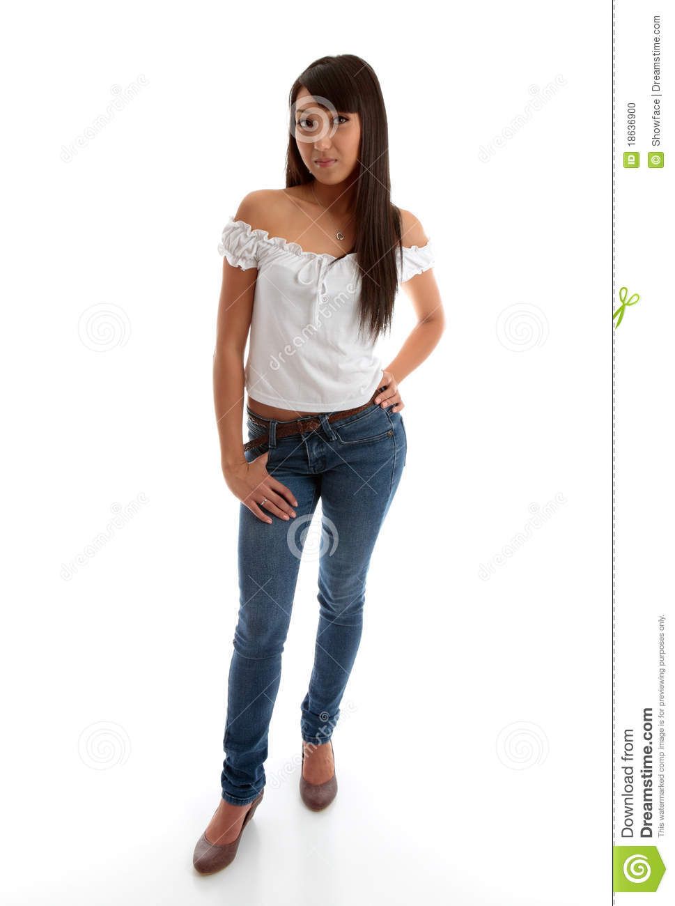 best of Wearing jeans Images young of girls