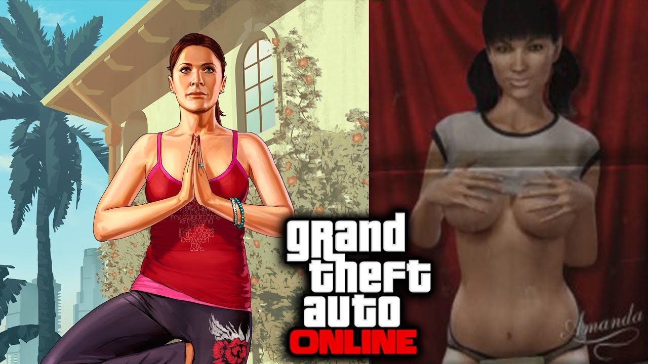 best of Boobs gta Naked on