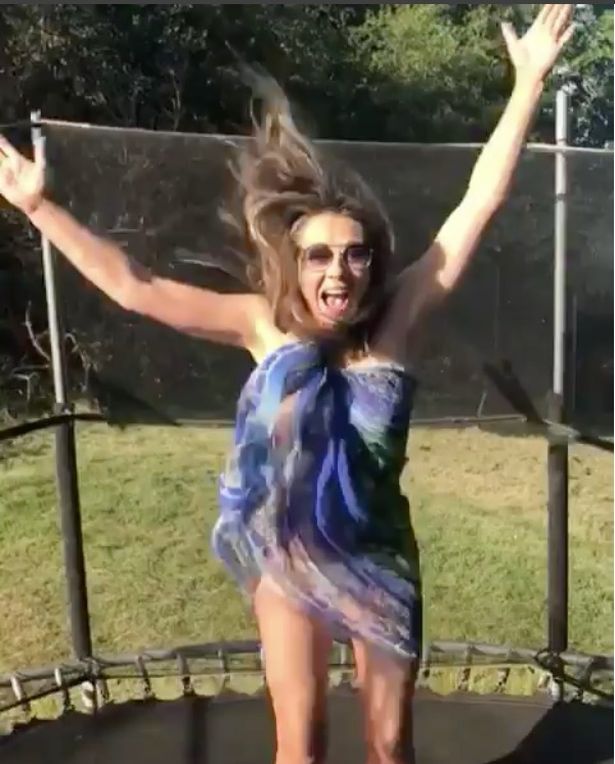 best of Clips video Boob trampoline on