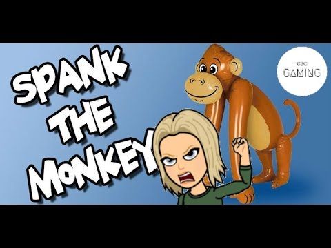 Spank the monkey toy