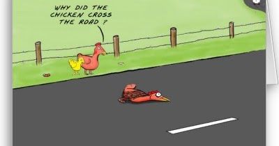 Chuckles reccomend Why did the chicken cross the road jokes hemingway