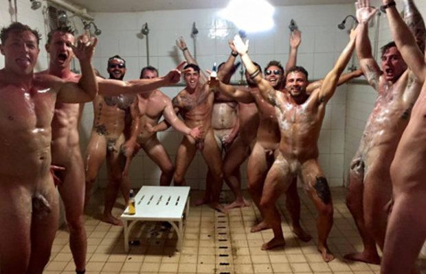 Mastodon reccomend Naked young rugby players
