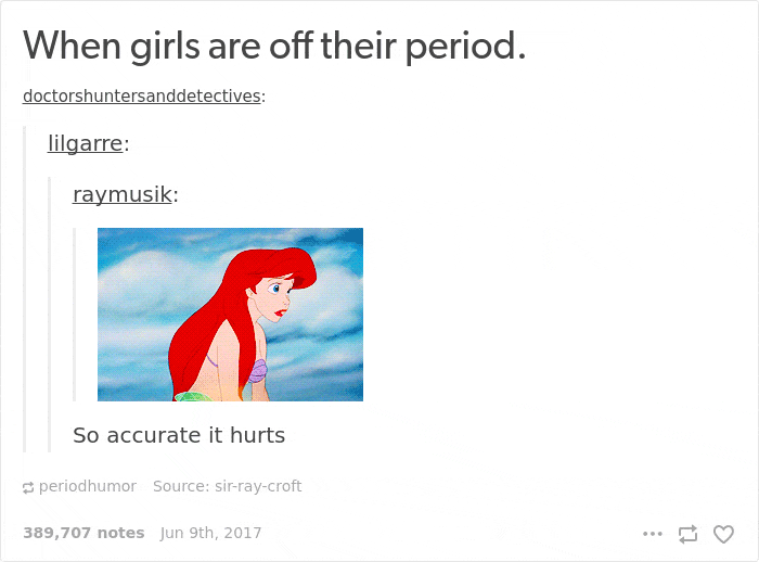 Funny jokes about periods