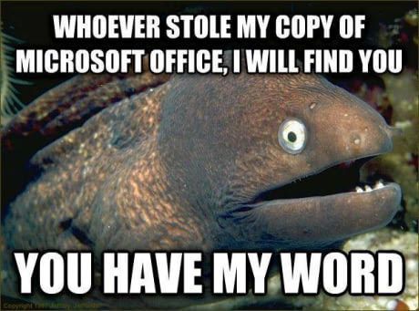 best of Jokes Microsoft office