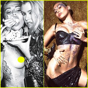 Miley cyrus nude july no shirt