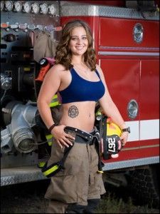 best of Women models firefighter Naked