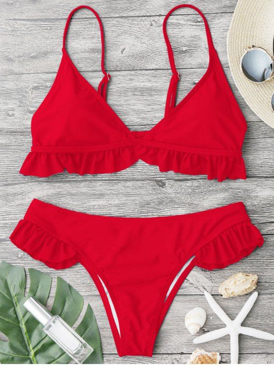 best of And padded bikini Red